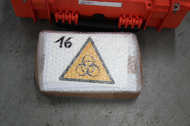 Depot-Errichtung und Inventarisierung