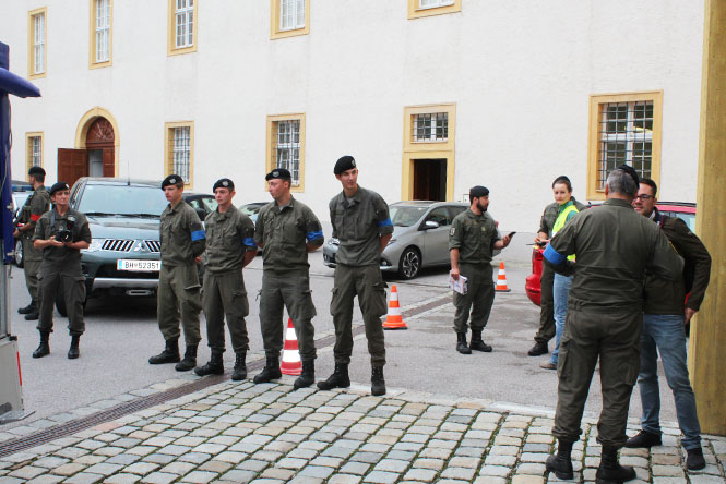 Verpacken und Bergen