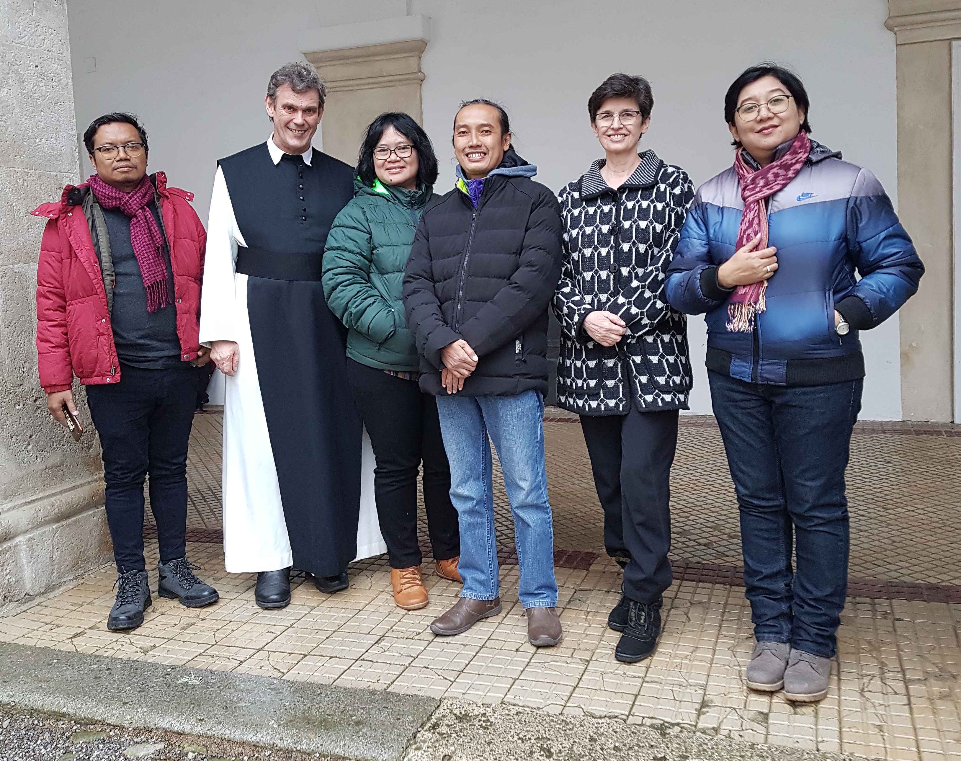 Indonesier in Stift Heiligenkreuz