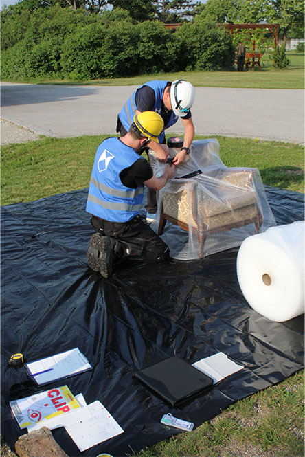 Verpacken und Transport von Kulturgütern