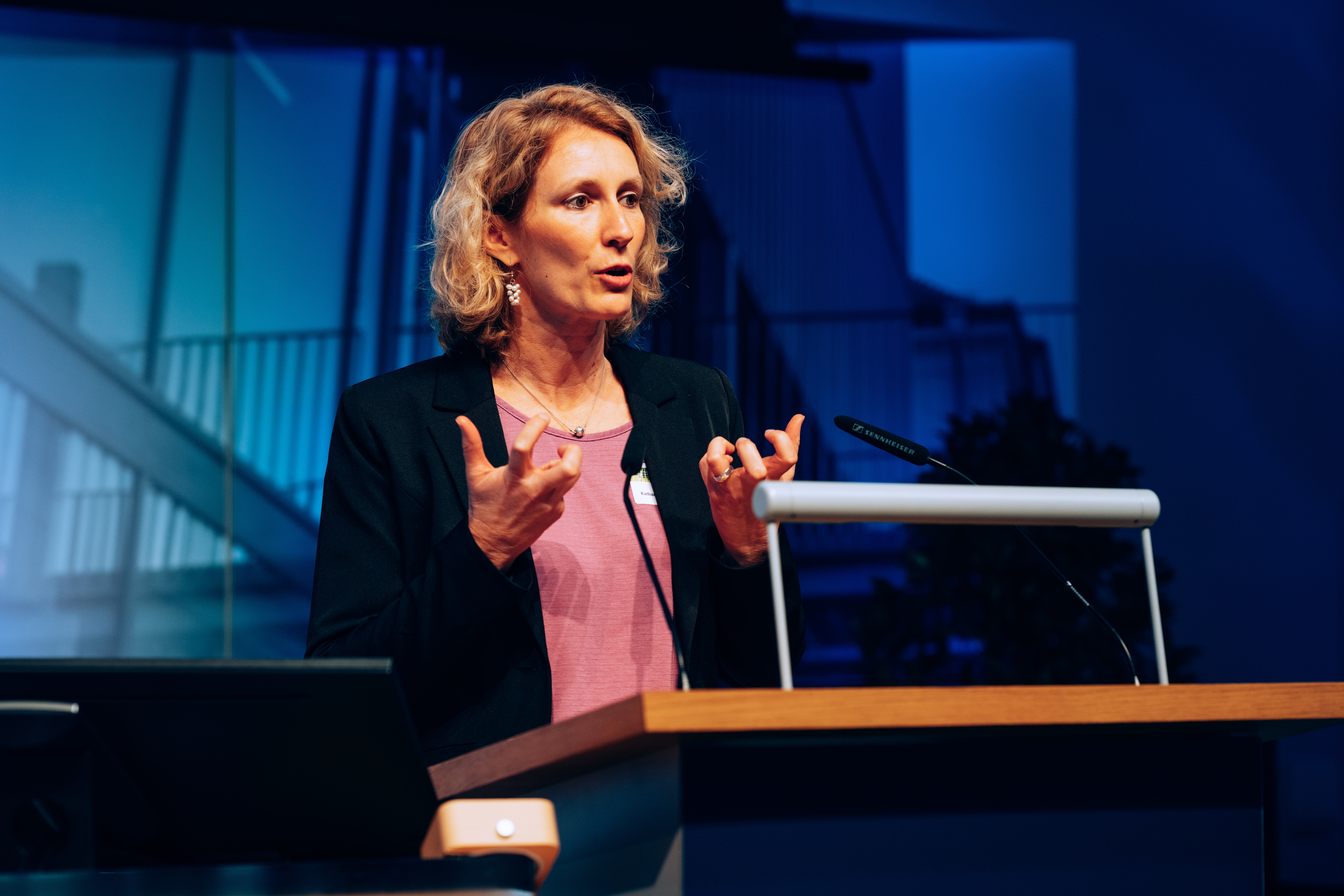 Katharina Luttenberger bei der Jubiläumstagung 20 Jahre Psychotherapie