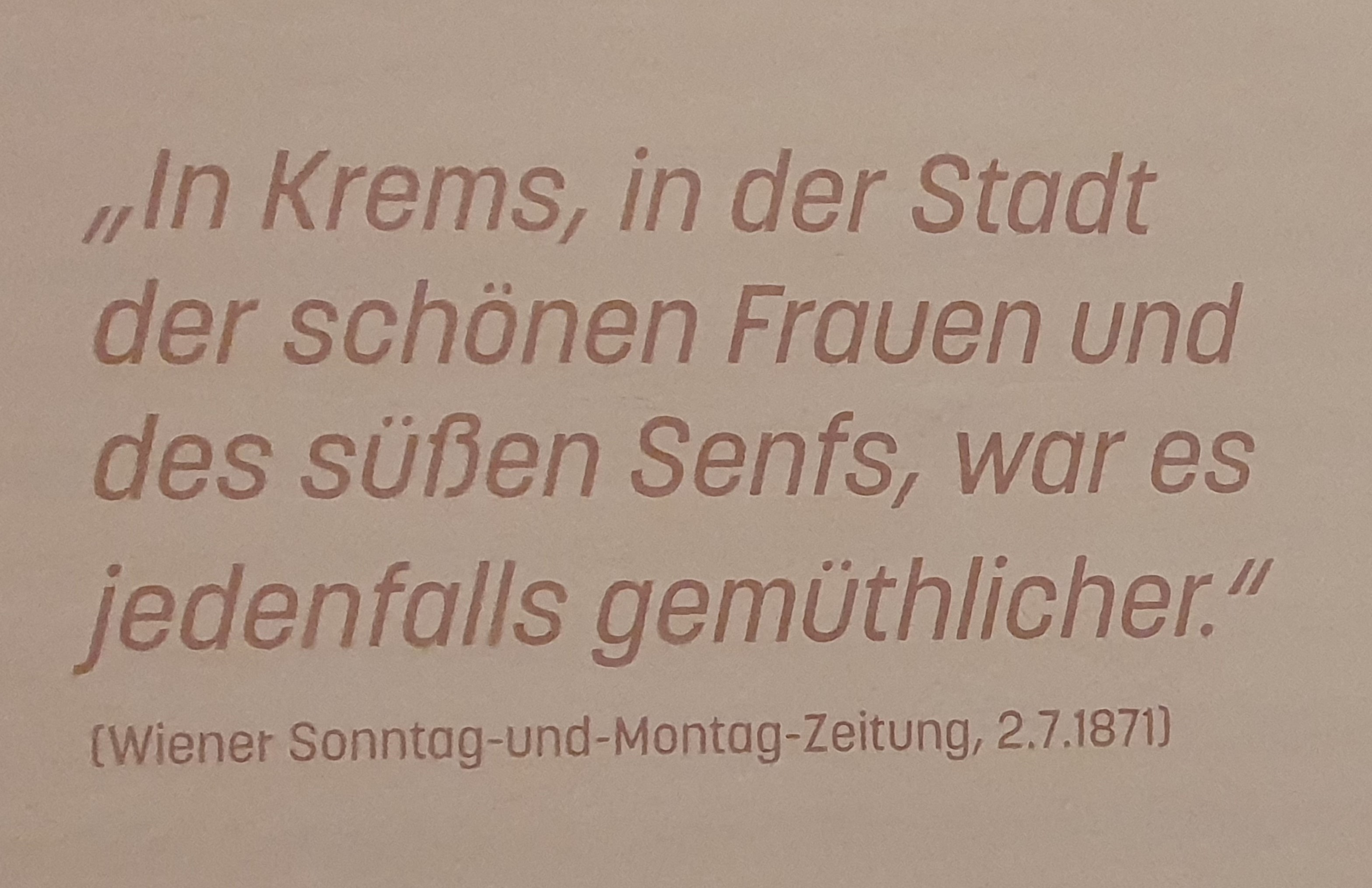 Kremser Frauen süßer Senf