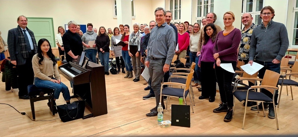 Chorprobe der CHORyphäen für Accumoli mit Richard Sigmund