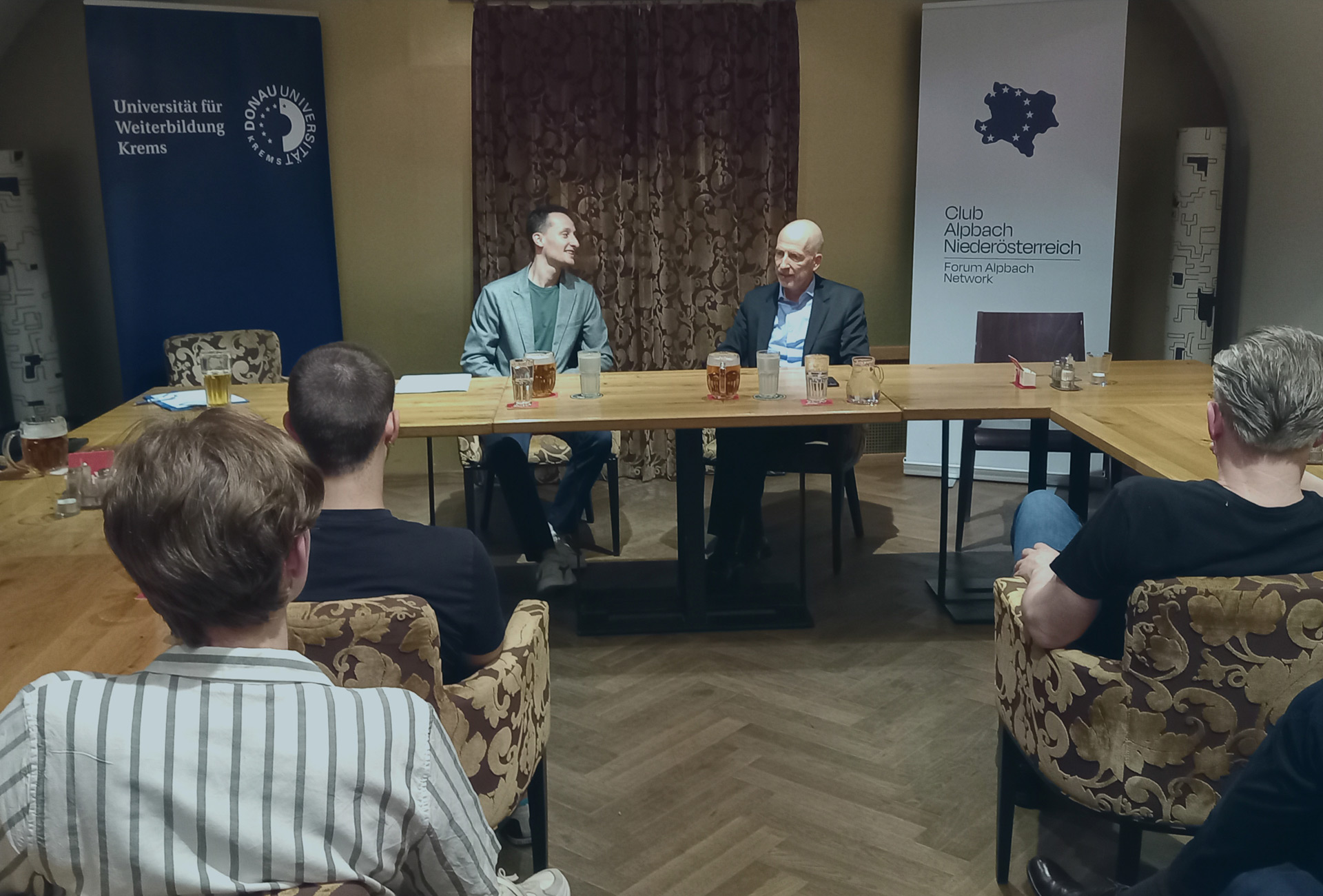 Kamingespräch mit Univ.-Prof. Martin Kocher