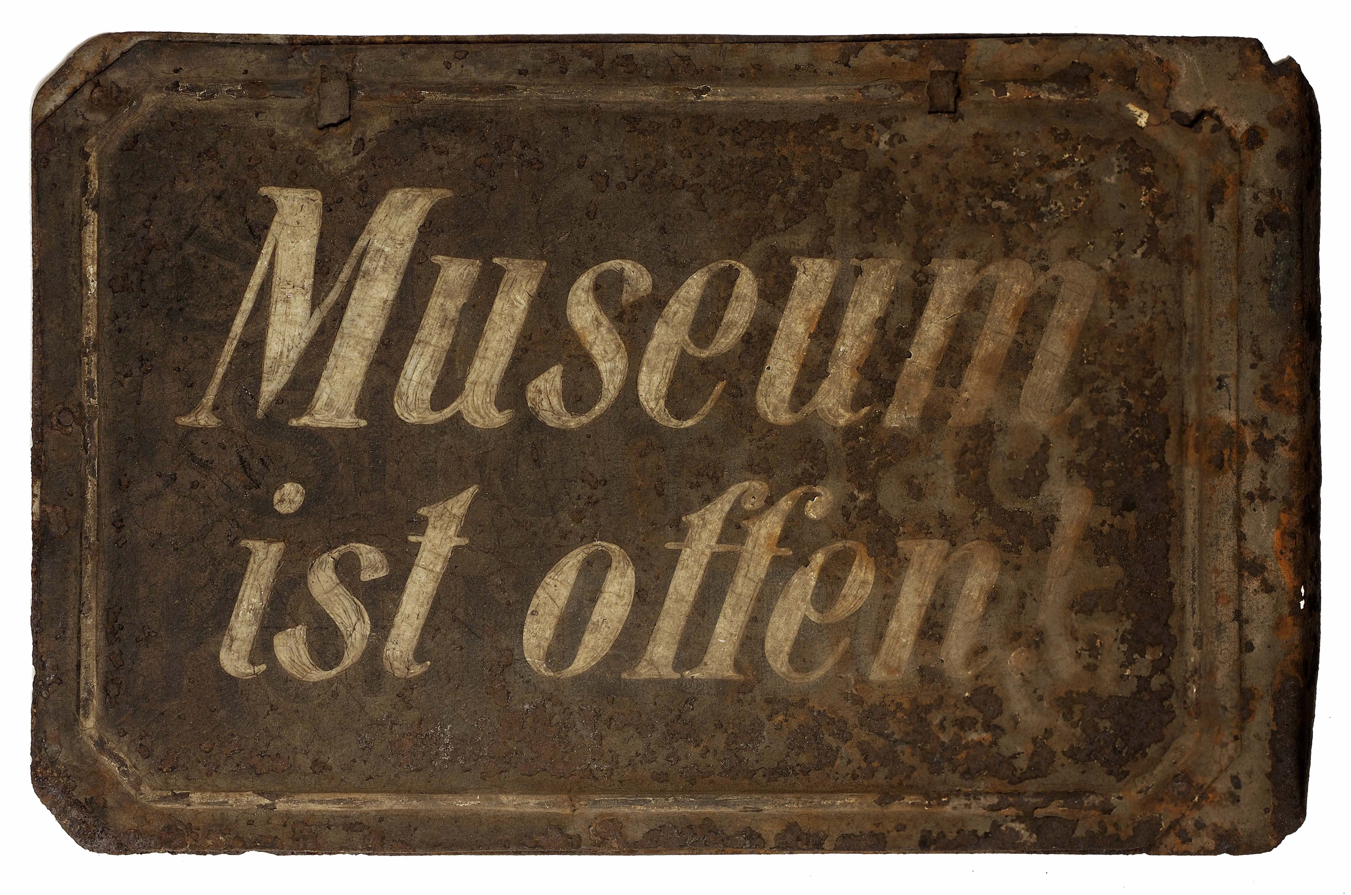 © Armin Bardel Museumsschild Stadtmuseum Korneuburg, 19. Jh., Foto: Armin Bardel