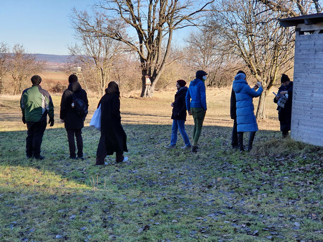 Team-Begehung Steinbruchgelände , © Edith Blaschitz Begehung