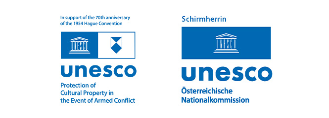 UNESCO 70th anniversary of The 1954 Hague Convention Logo