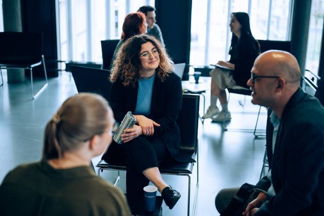 Studierende der Universität für Weiterbildung Krems