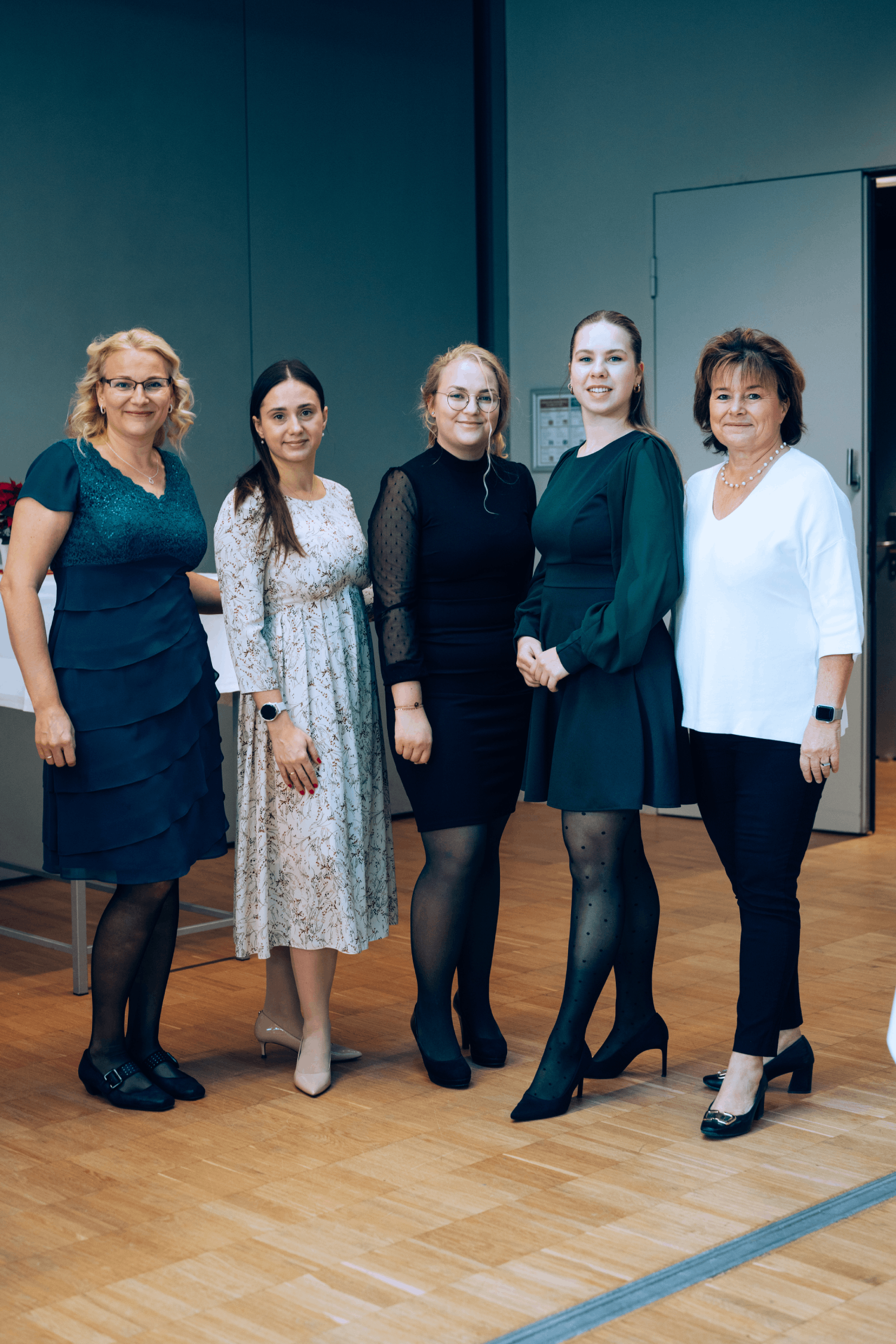 Lehrgangsleiter und Organisationsassitentinnen