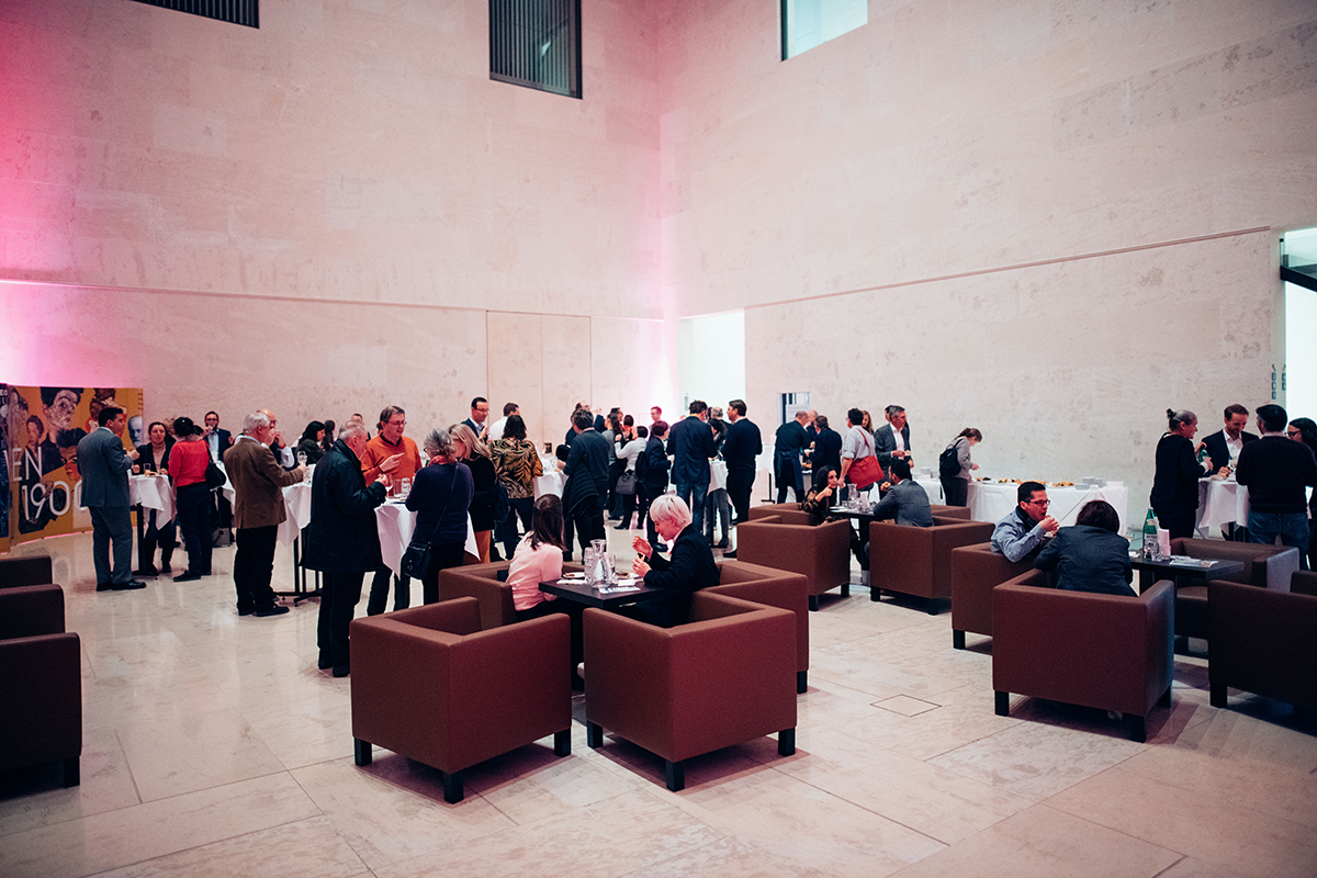 Austausch im Leopold Museum