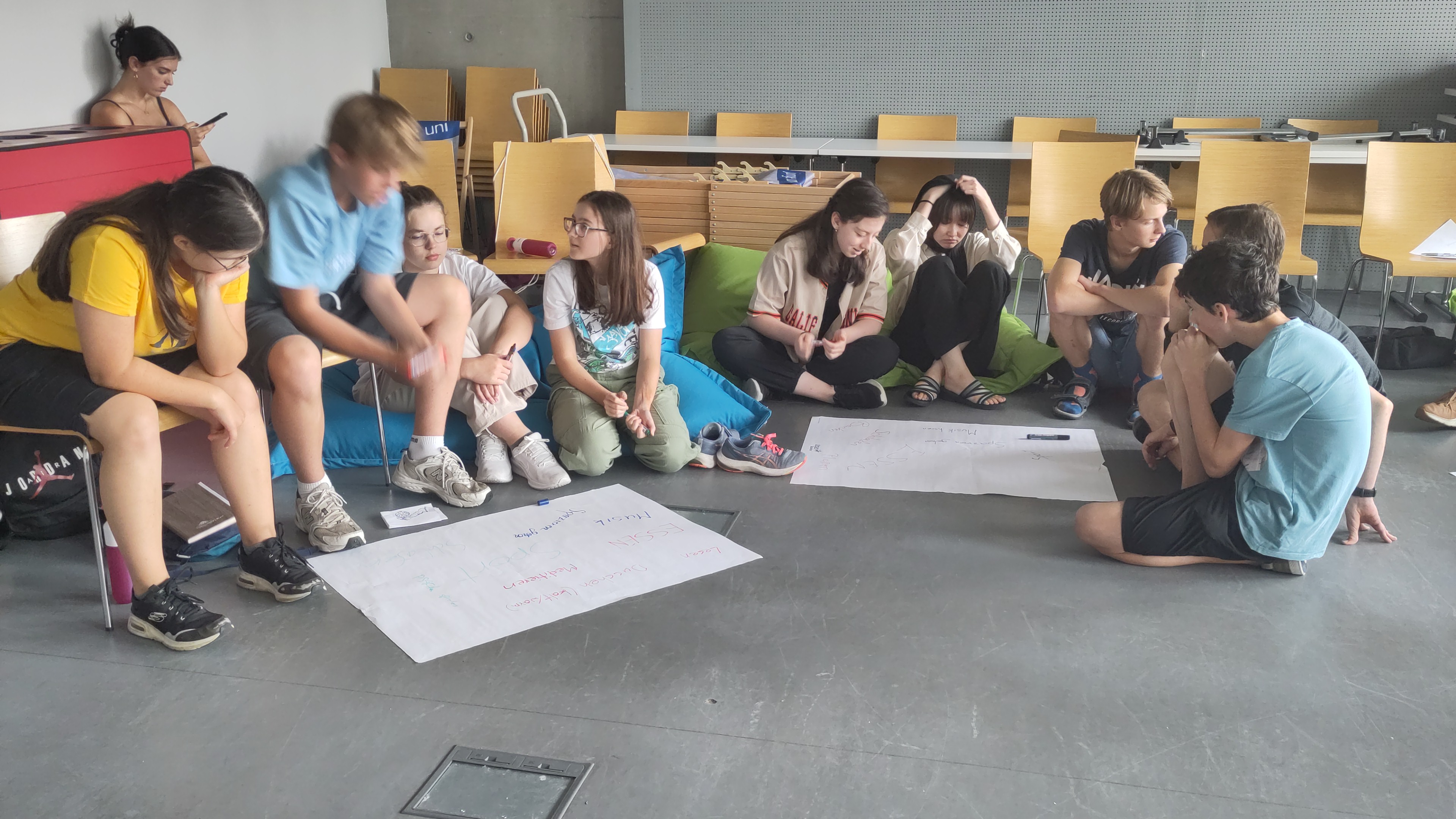 Brainstorming zum Umgang mit Stress