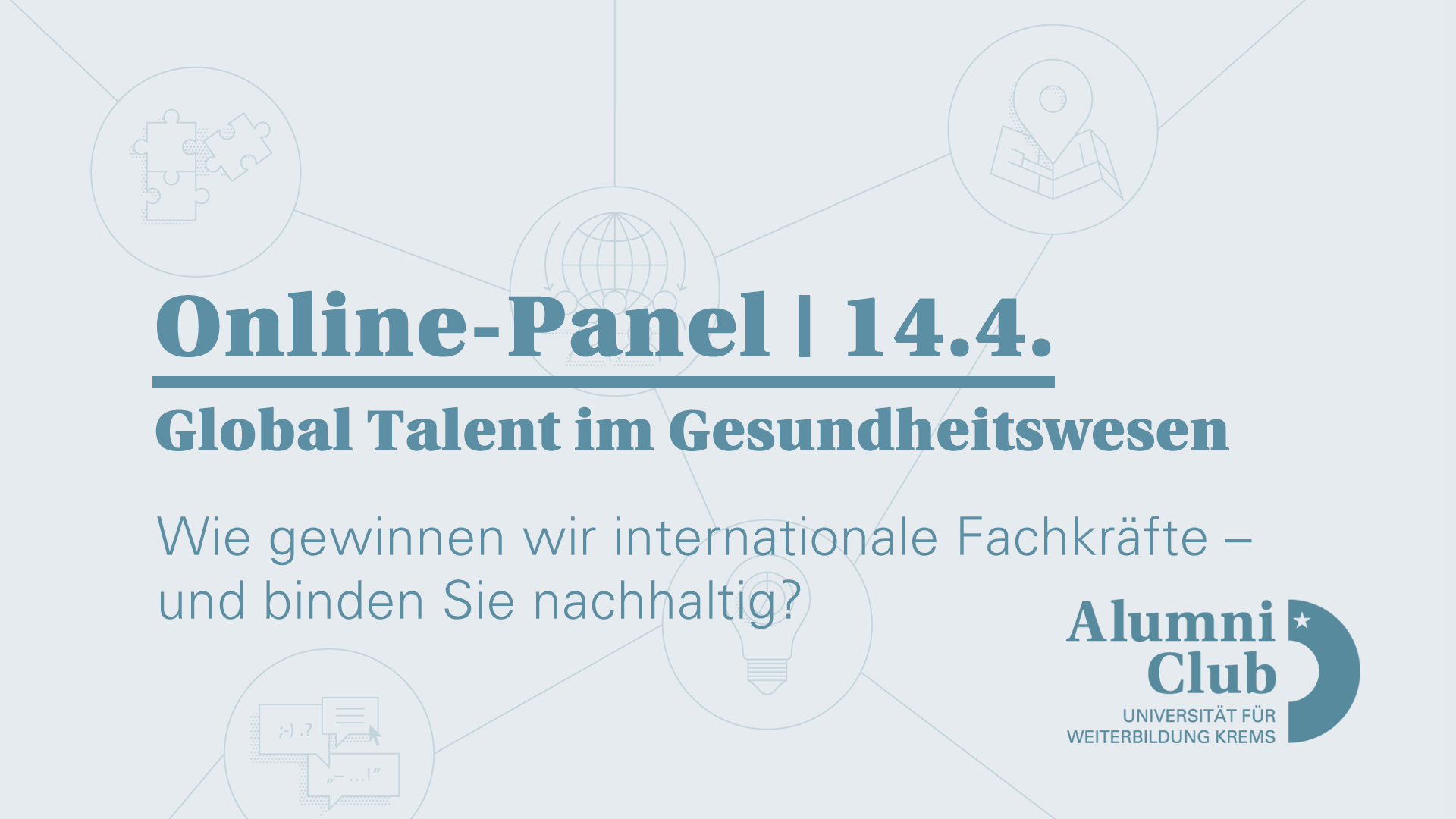 Global Talent | Einblendung