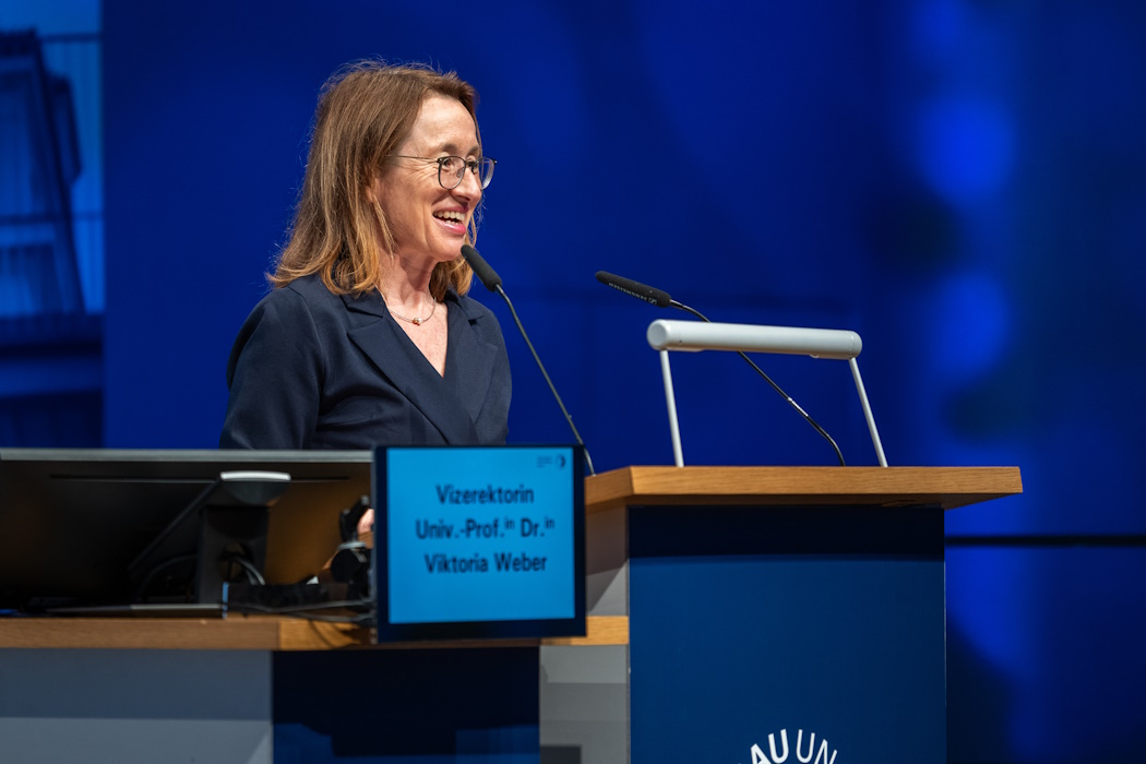 WFT24 Begrüßung Vizerektorin