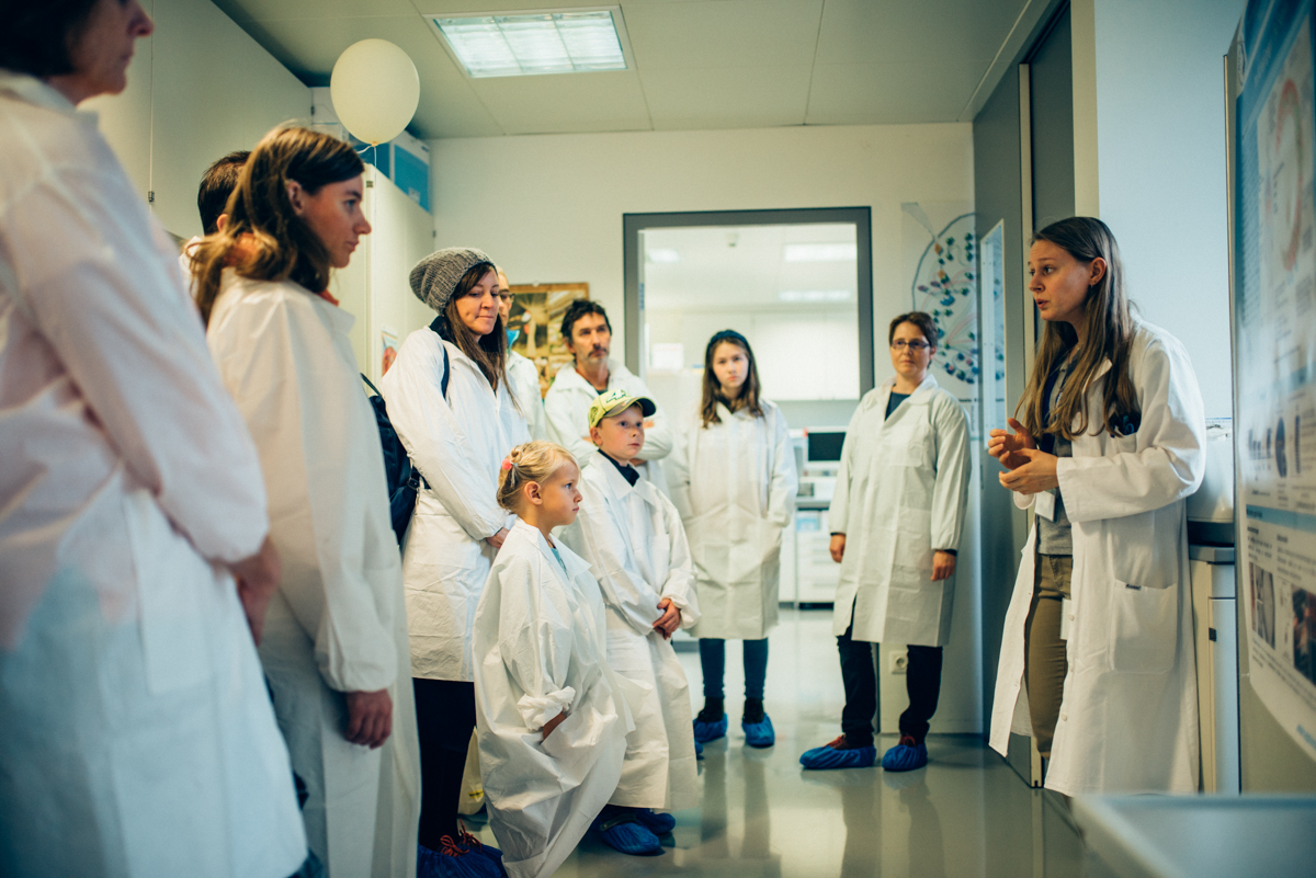 © Walter Skokanitsch Tag der offenen Uni Laborführung