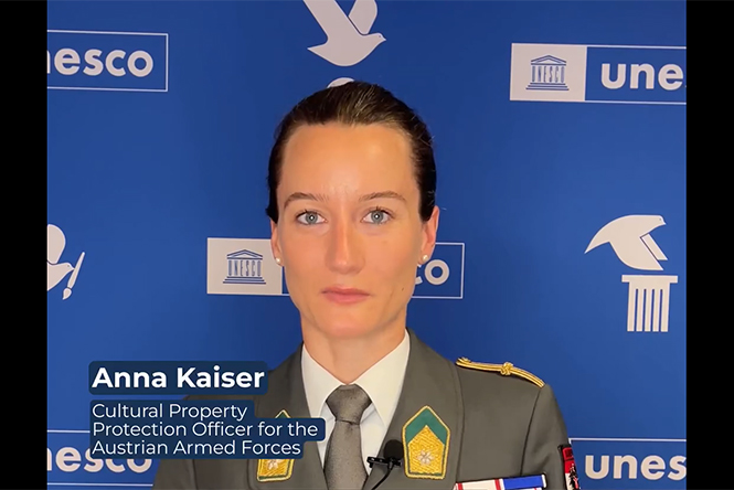 © UNESCO Interview Anna Kaiser