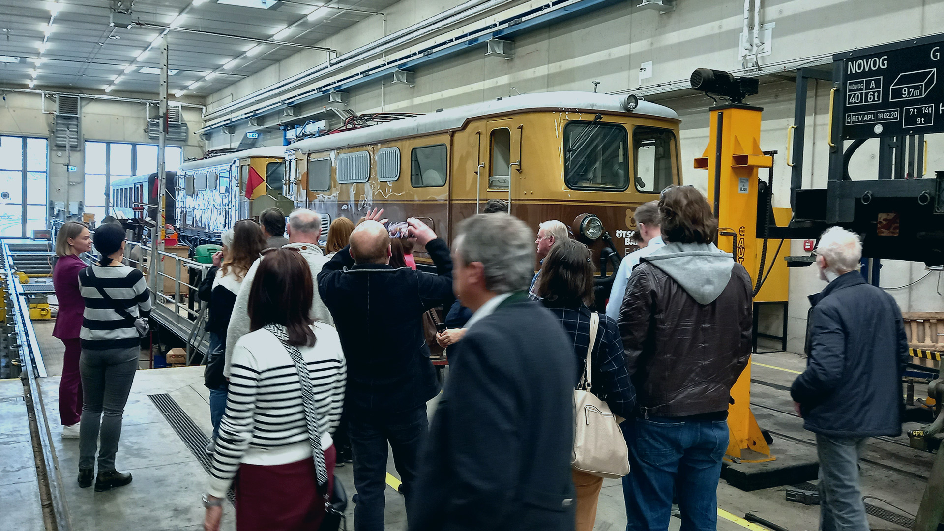 Besuch bei NÖVOG - Niederösterreich Bahnen | Werkstatt