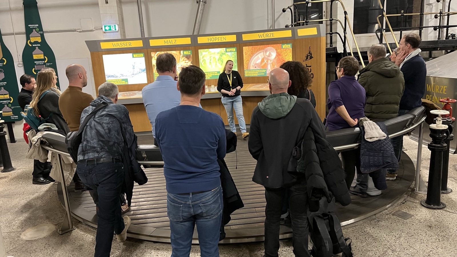 Führung durch die Brauerei