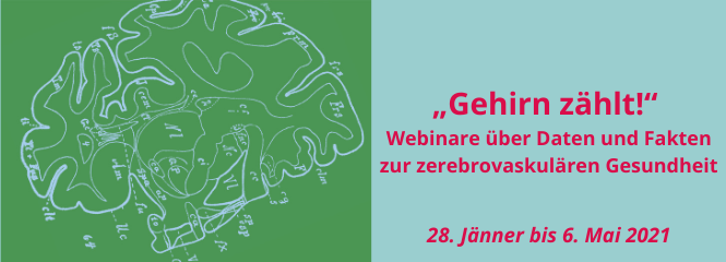 Webinar-Reihe Gehirn zählt 28 Jänner bis 6 Mai 2021