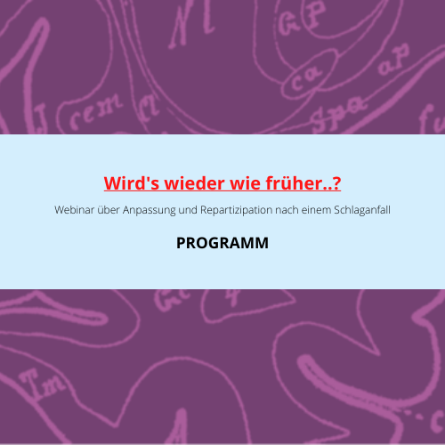 Programm zur Webinarreihe
