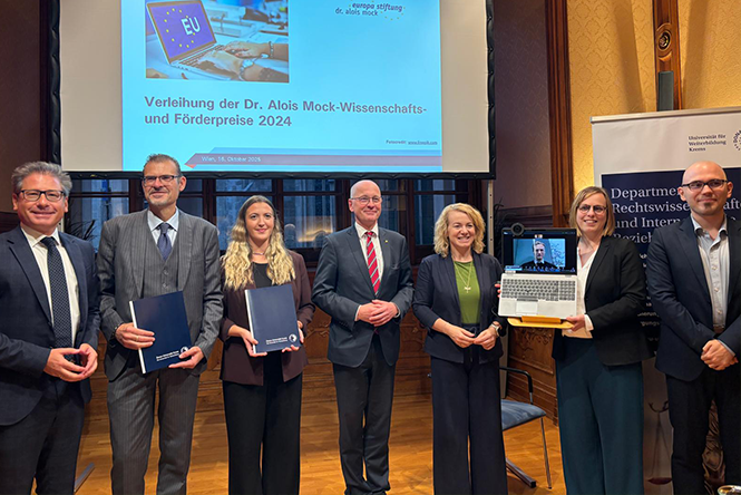 © ORF Kärnten/Slovenski spored Preisträger_innen Dr. Alois Mock-Preise 2024