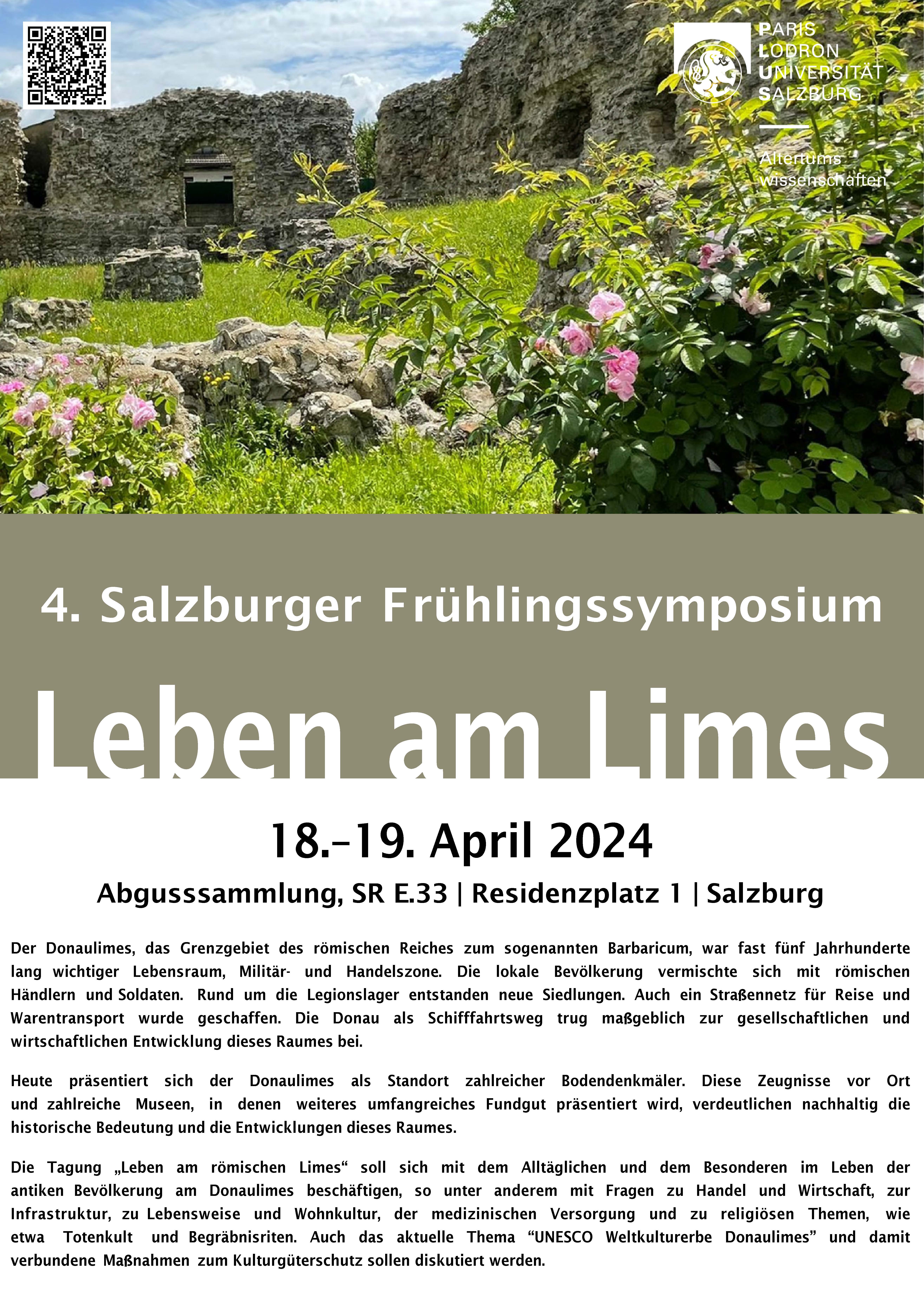 Poster Salzburger Frühlingssymposium