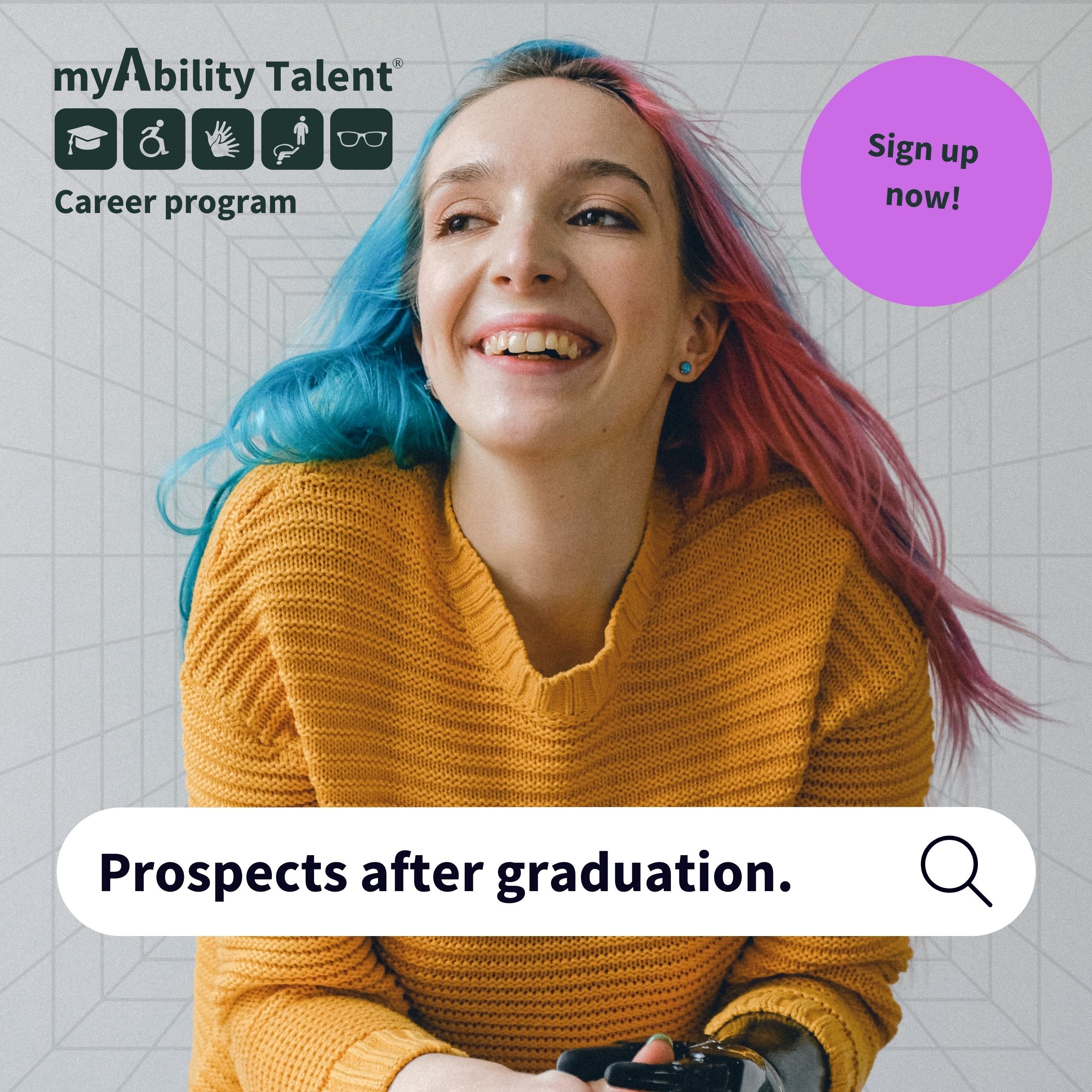 myAbility Talent Programm Promotion Englisch