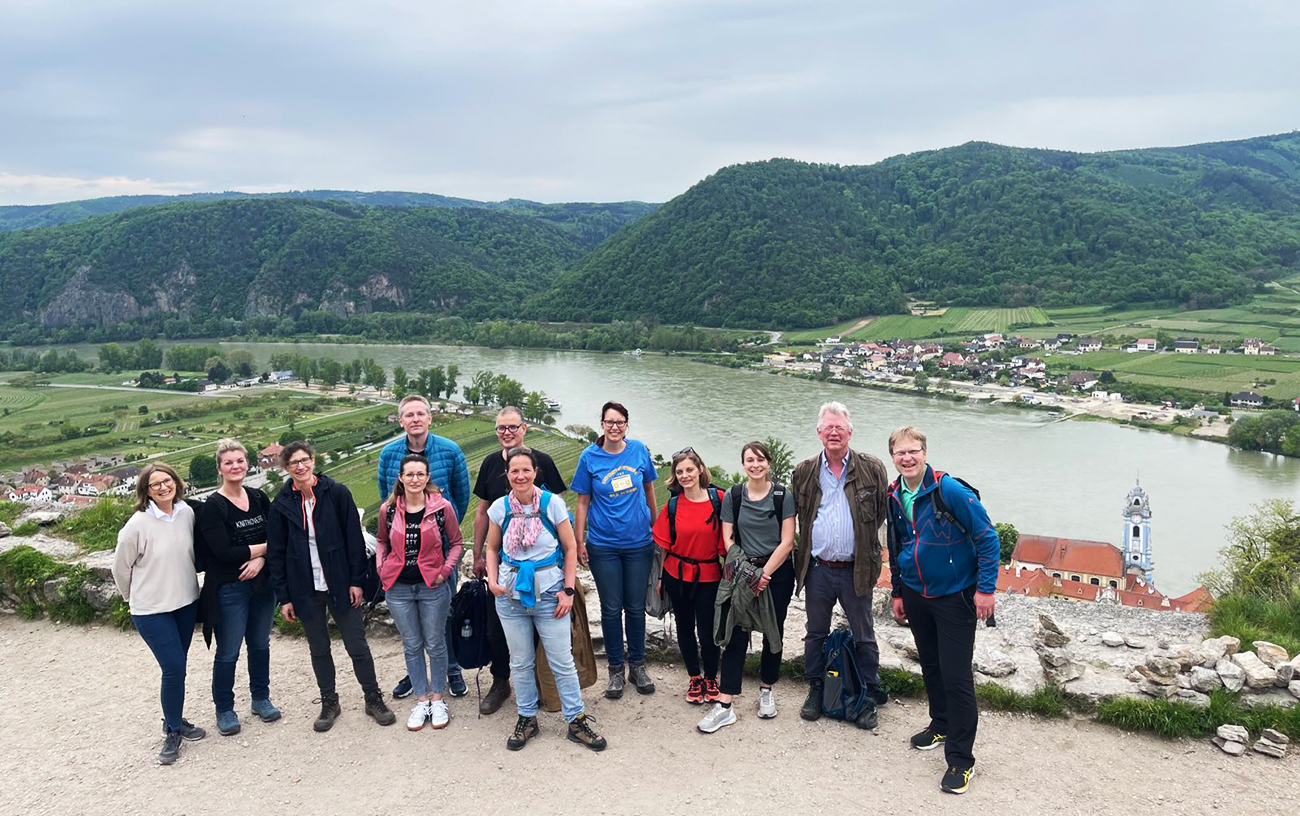 Taras Romashchenko and the Department for Migration and Globalisation in Duernstein