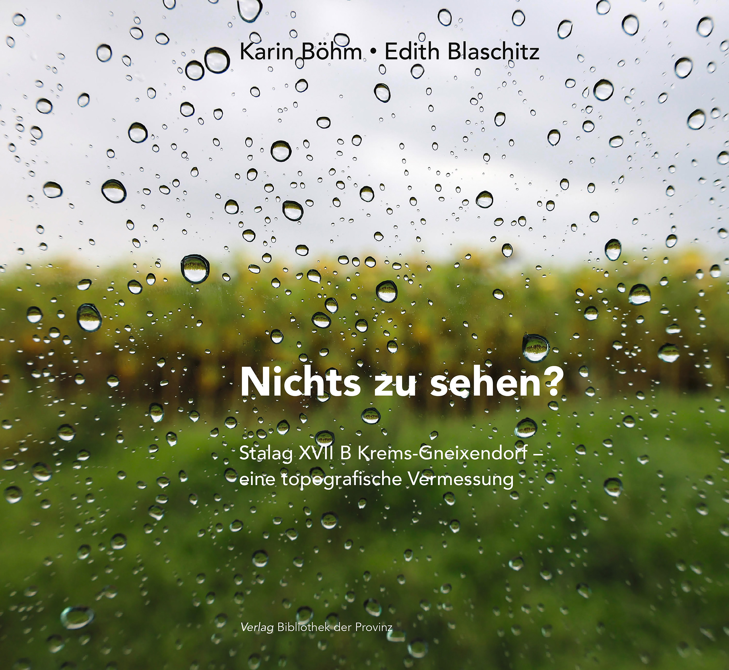 BuchcoverNichtsZuSehen(c)VerlagBibliothekderProvinz