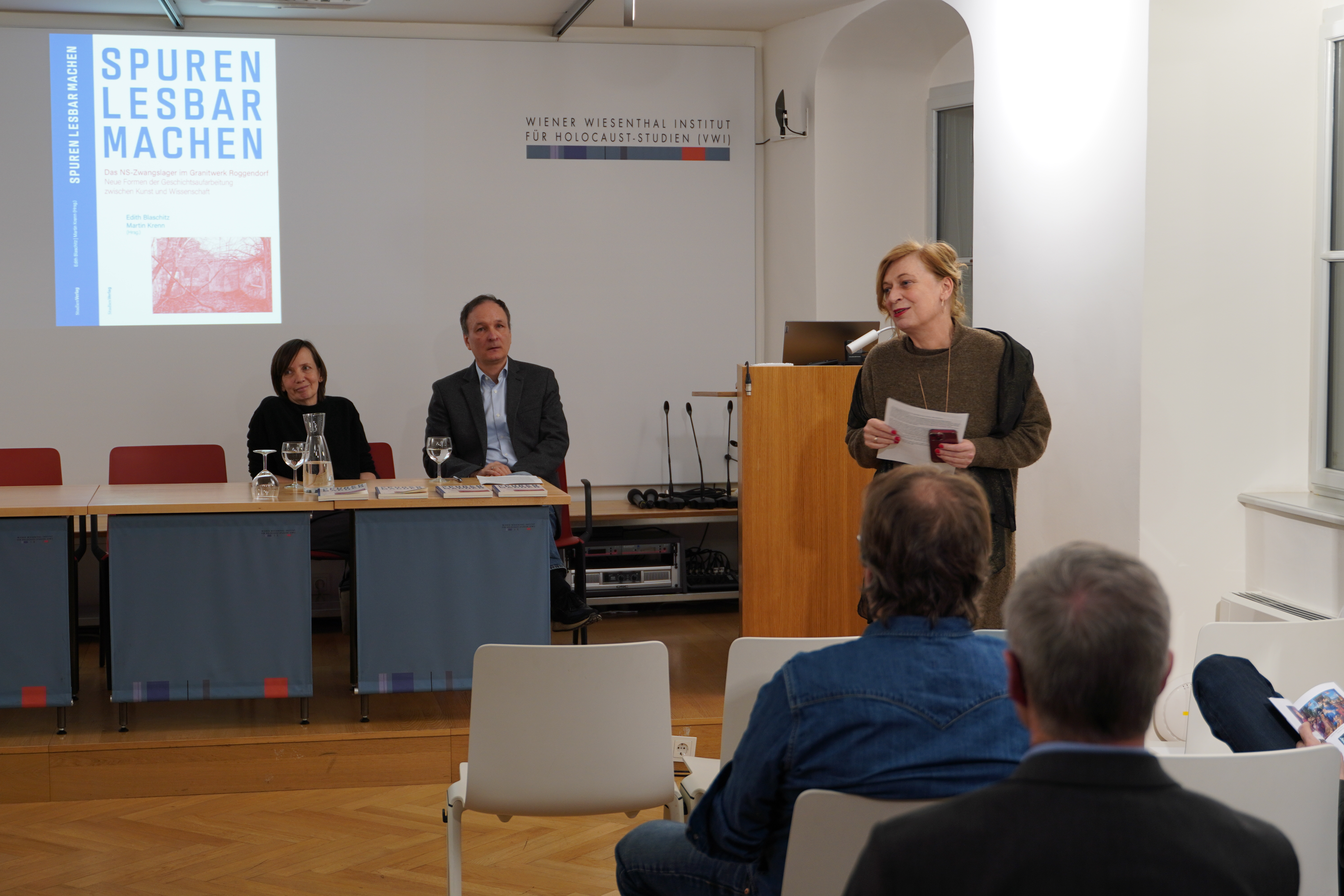 Buchpräsentation „Spuren lesbar machen“ 