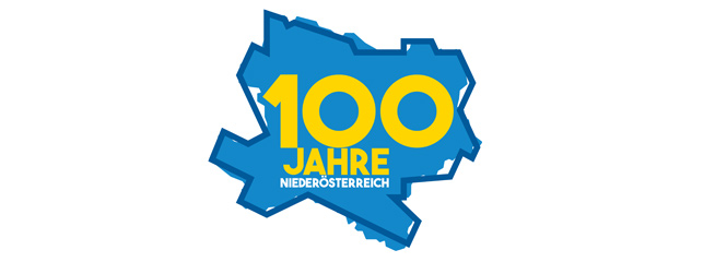 Logo Land NÖ 100 Jahre
