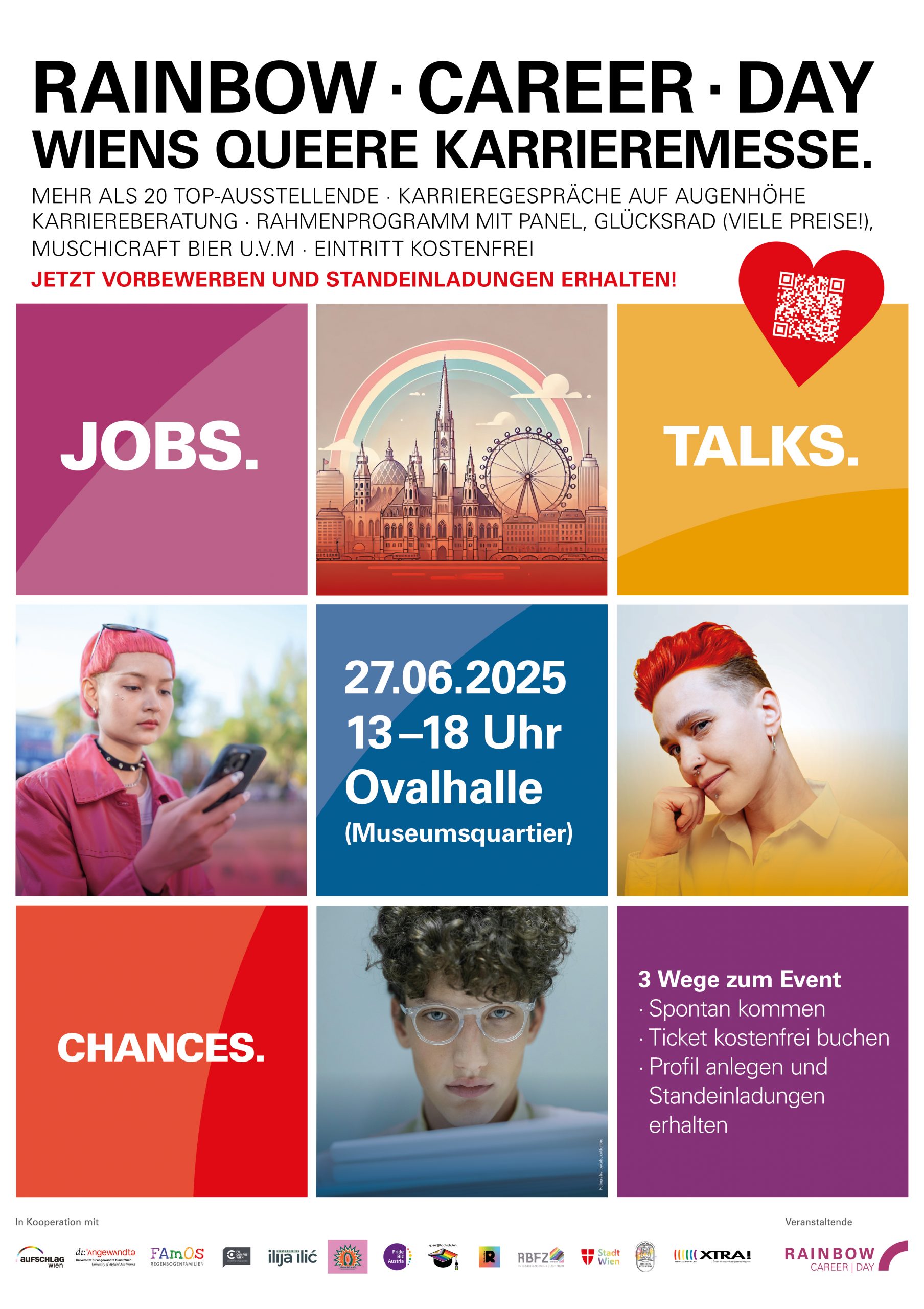 Plakat Rainbow-Career-Day Wien 