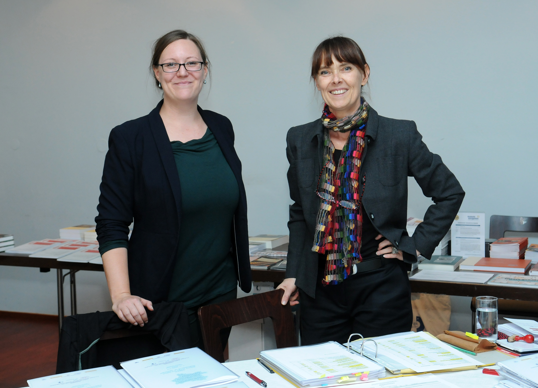 Patricia Nedulka und Birgit Dörfl