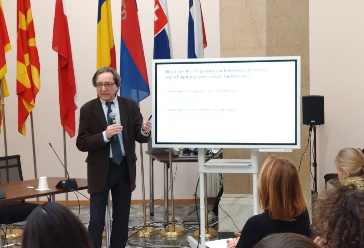 Prof. Pierre-Bruno Ruffini, University of Le Havre, Chair of the EU Science Diplomacy Alliance (EUSDA)