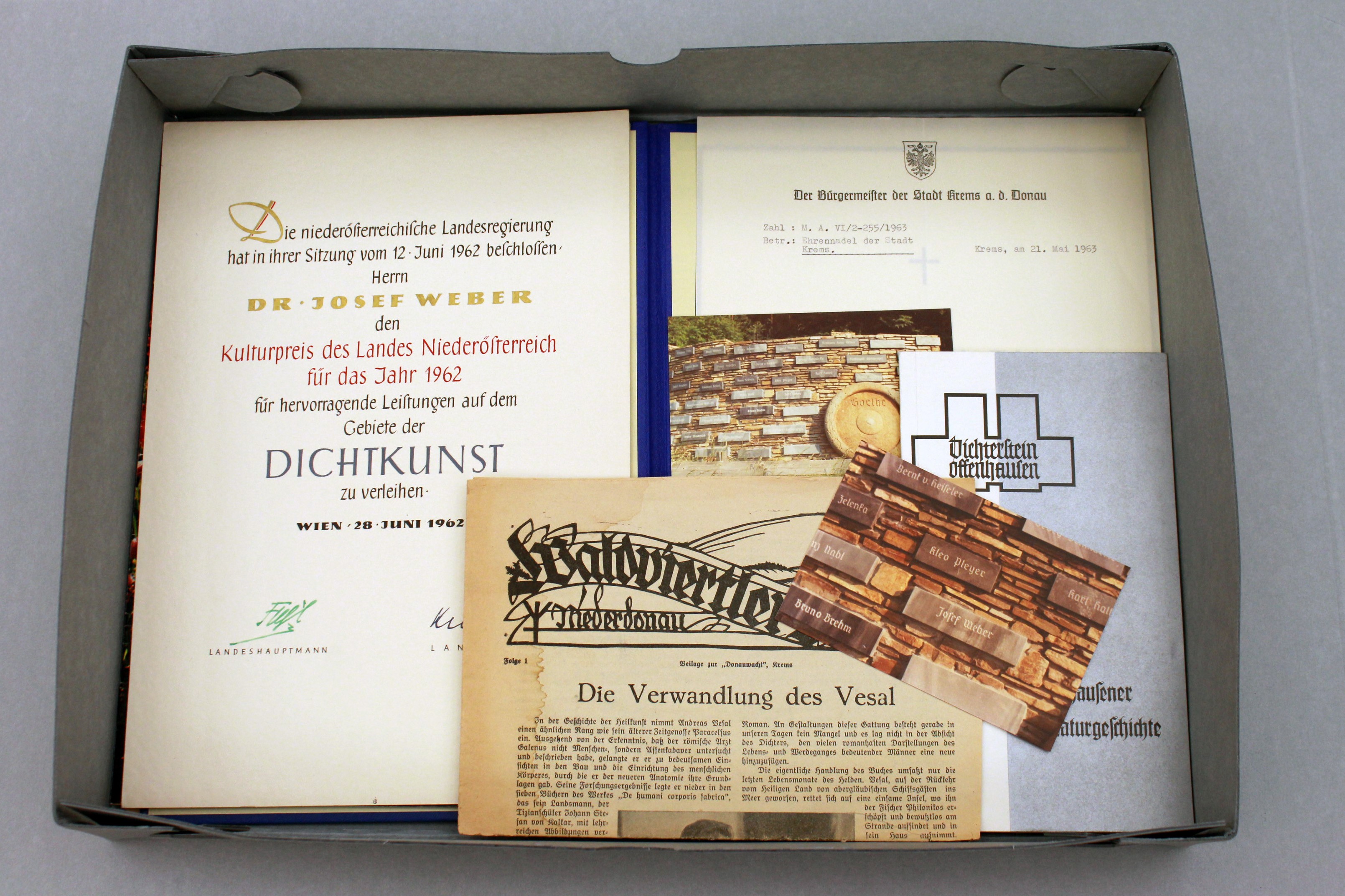 © Archiv der Zeitgenossen Noe Literaturpreis