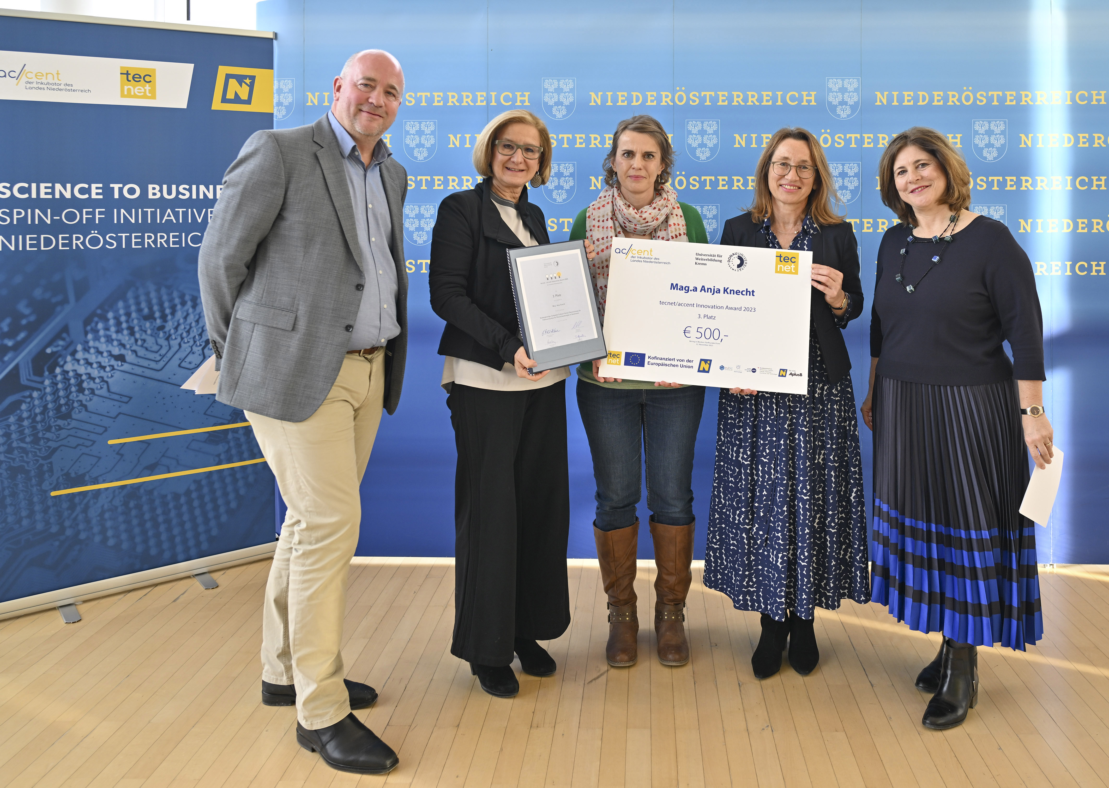 Tecnet Innovations Award Anja Knecht