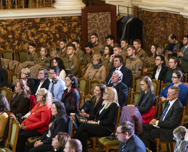 Publikum Konferenz Ungarn