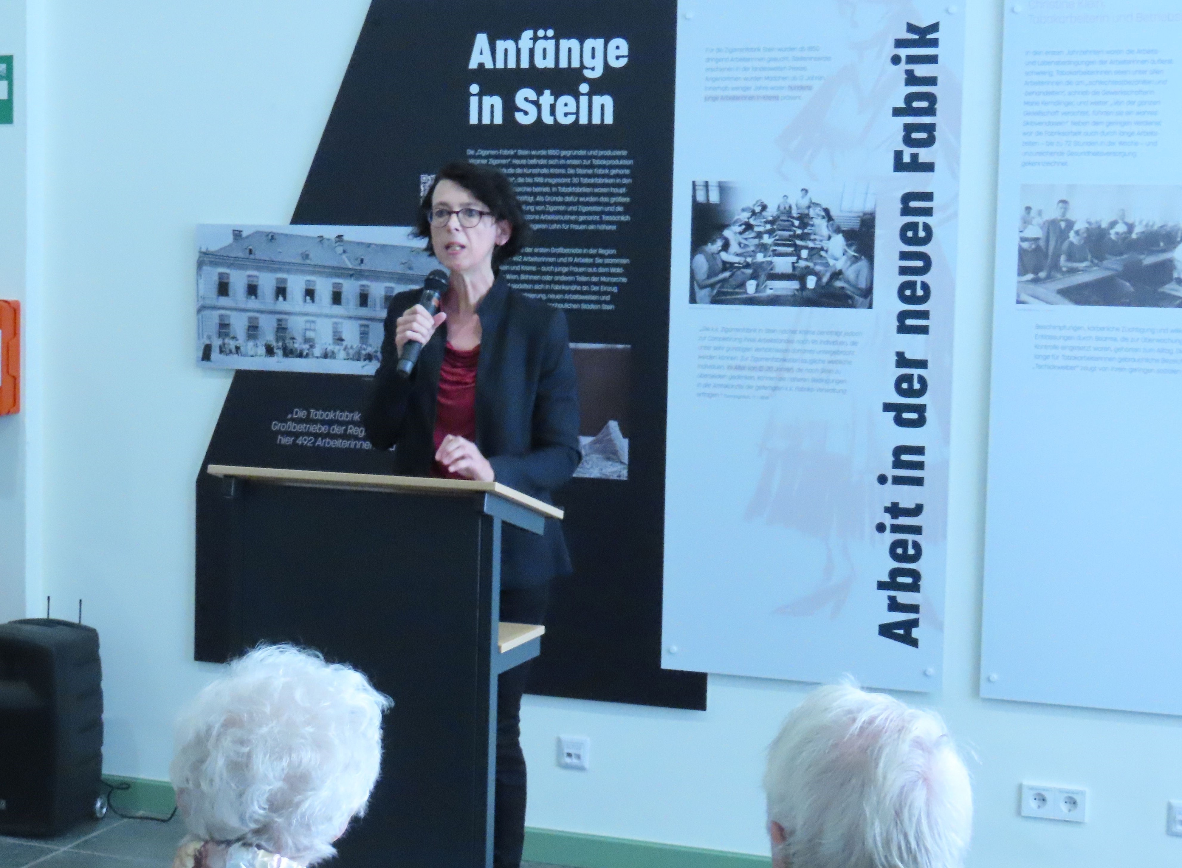 Dauerausstellung zur Geschichte der Tabakfabrik Stein