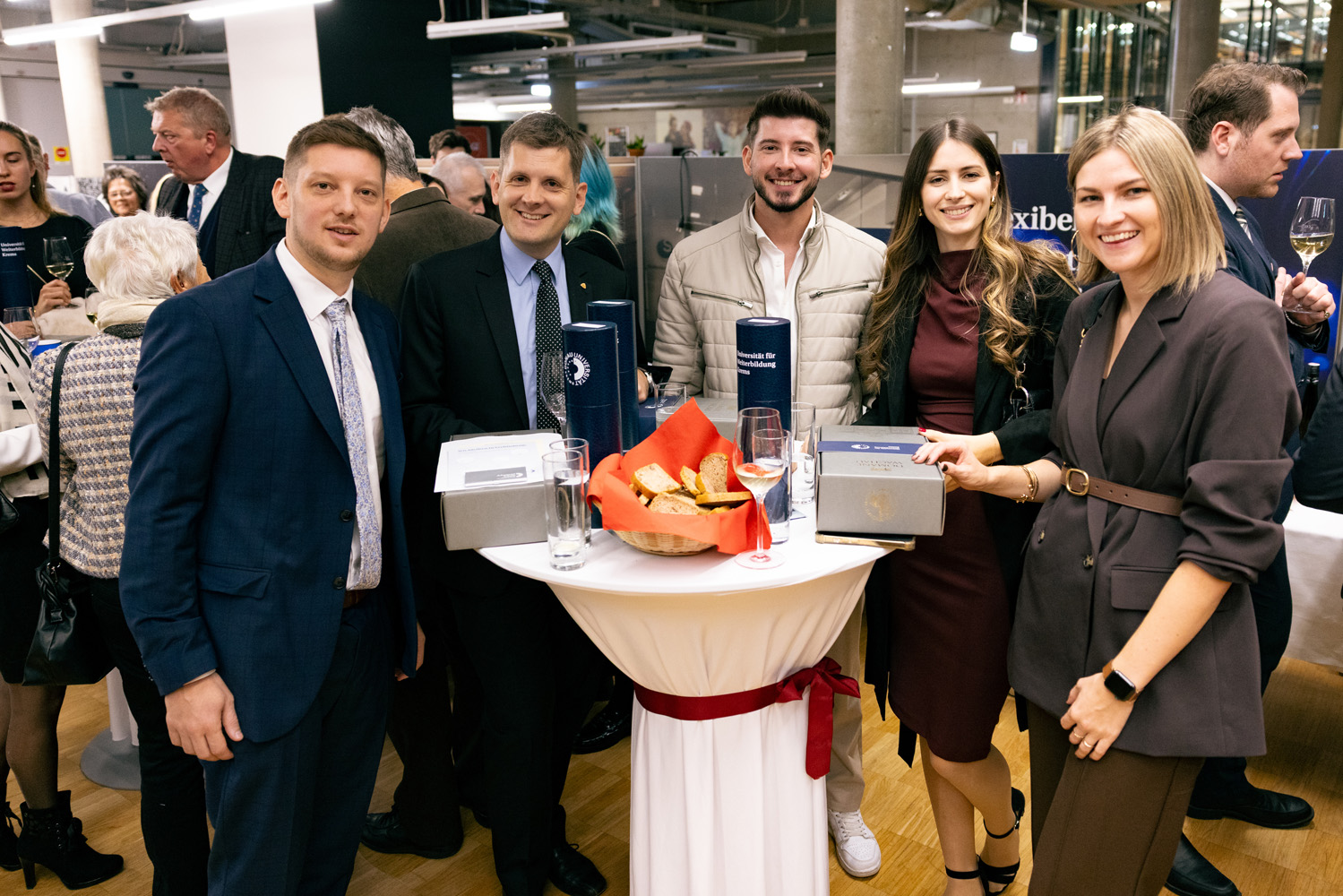 Gemütliche Stunden nach der Diplomverleihung