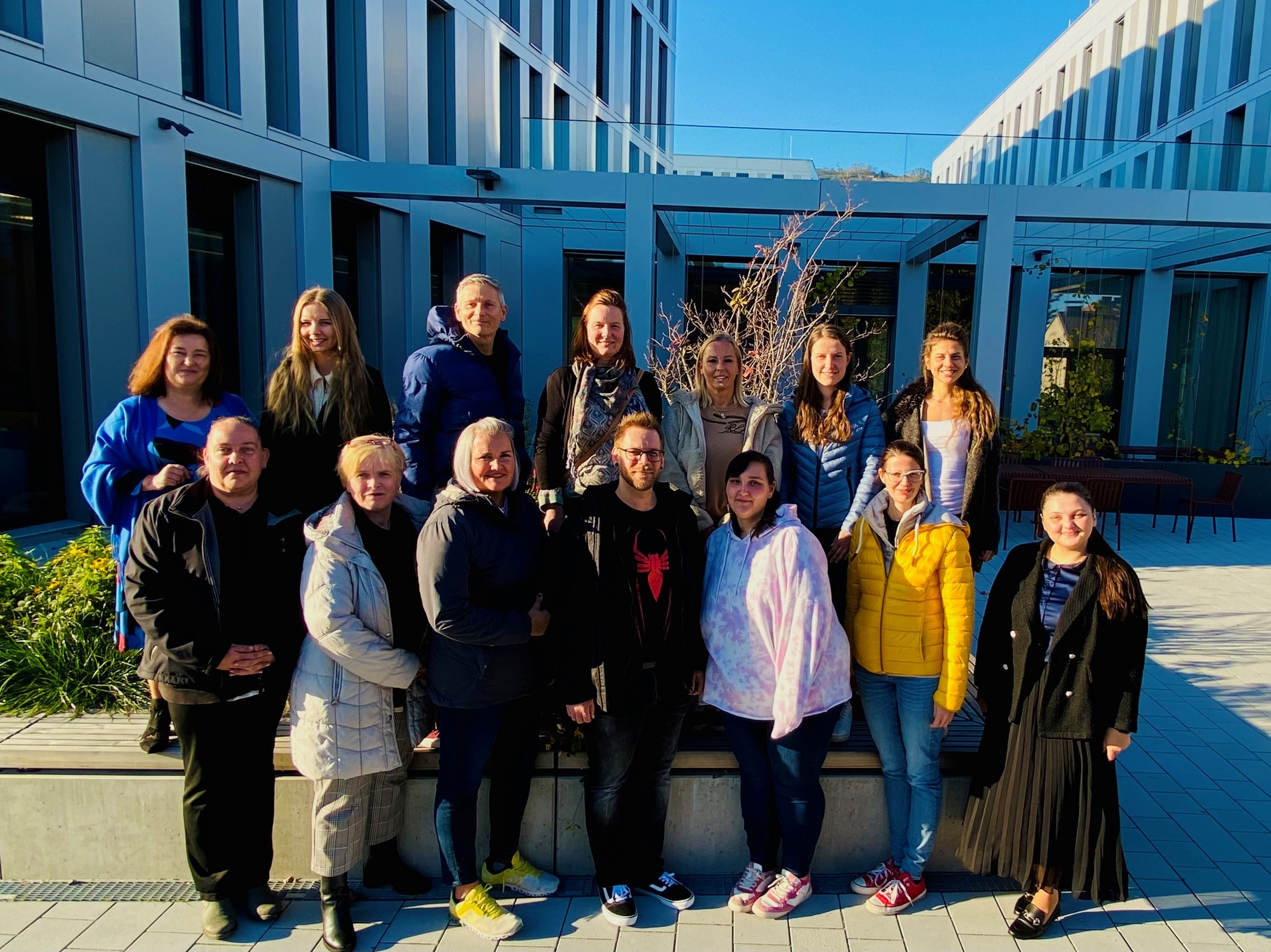 Gruppenfoto Start Gesundheitspädagogik