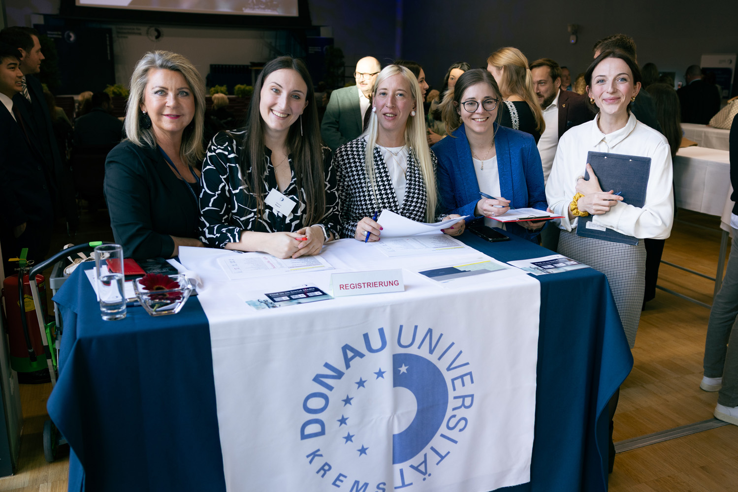 ein herzlicher Empfang von unserem Personal 