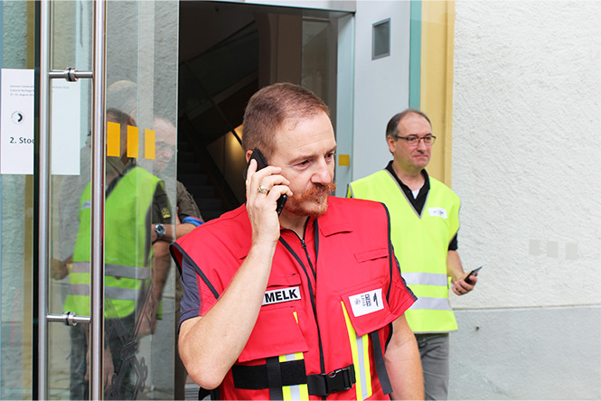 Verpacken und Bergen