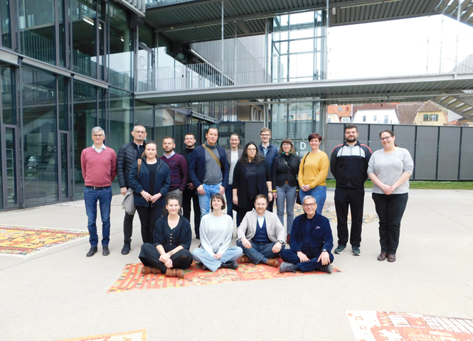 Group picture of the participants of the on-site-course