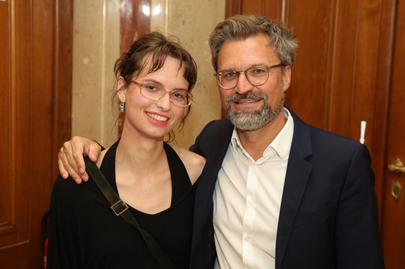 Boris Kaspar mit Begleitung