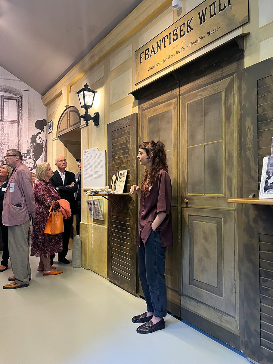 Führung durch die Ausstellung