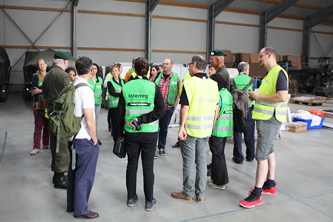 Depot-Errichtung und Inventarisierung