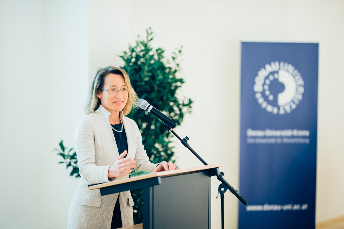© DUK/Walter Skokanitsch Laudatorin Prof. Weber