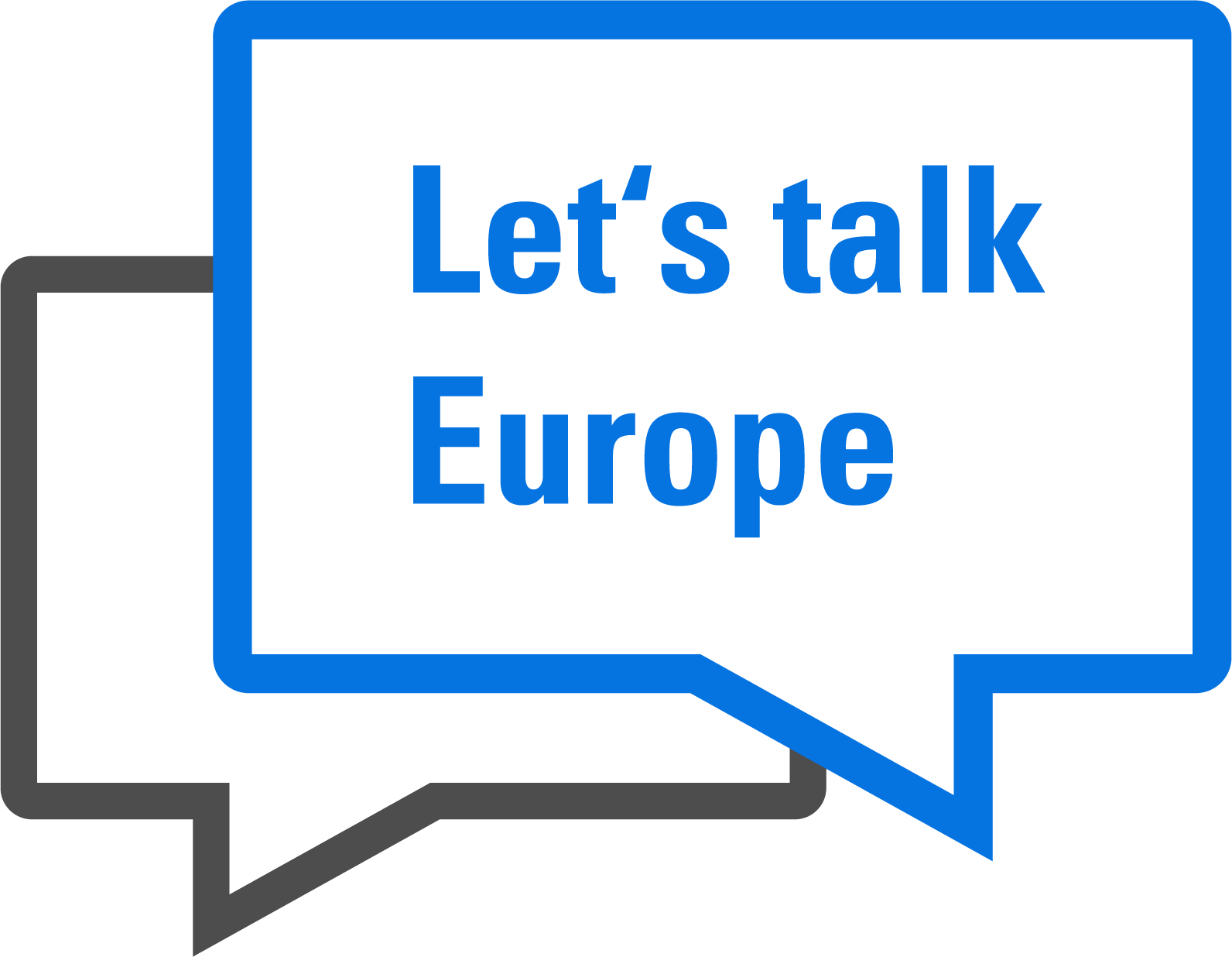 Lets talk europe Logo