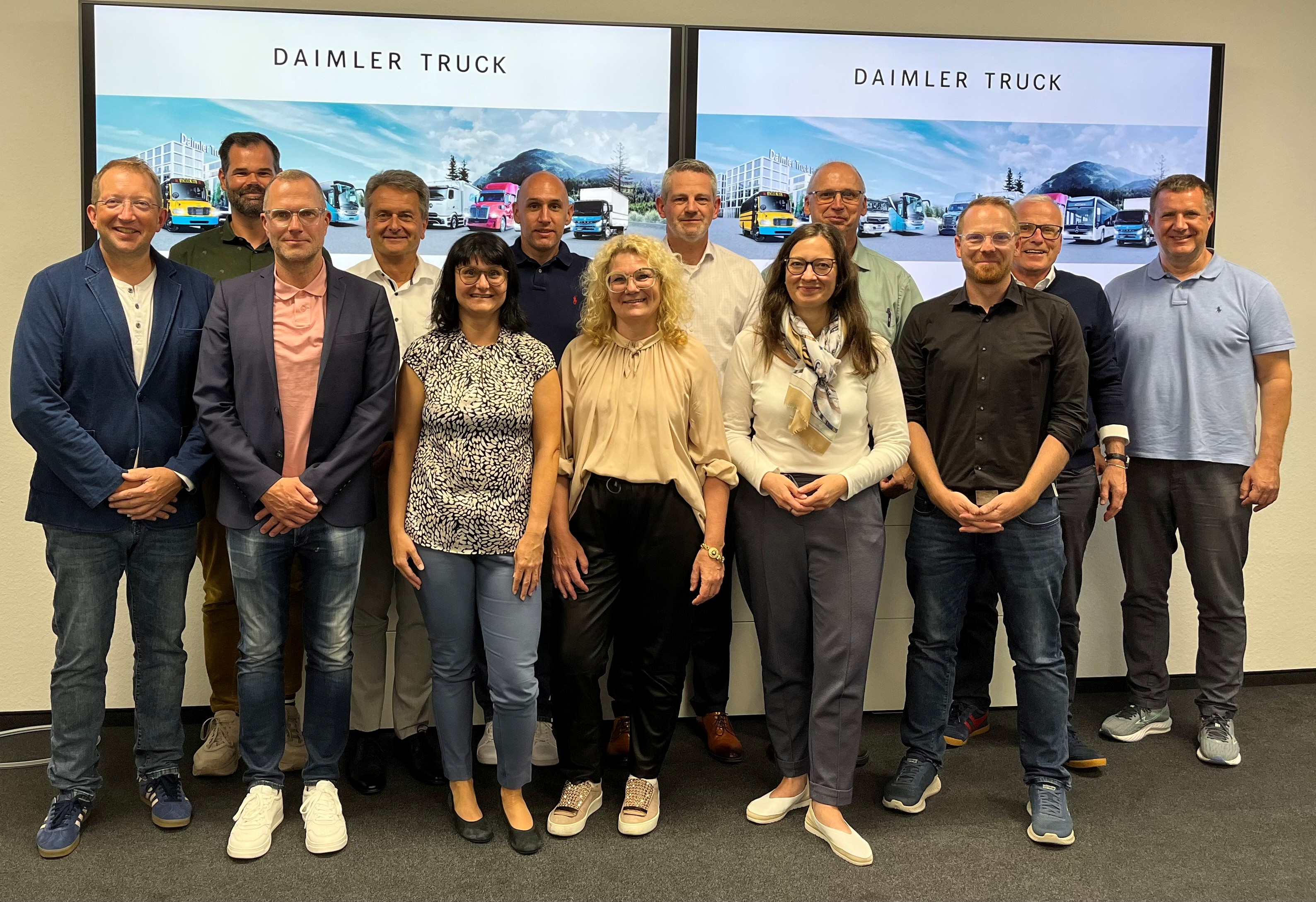 Zu Besuch bei Daimler Truck AG