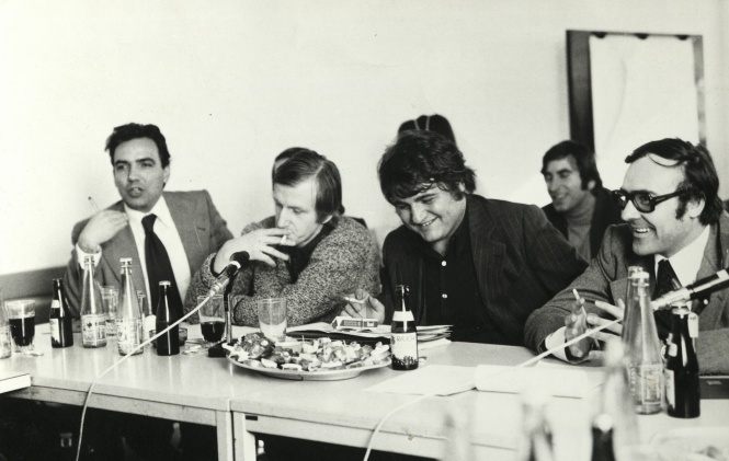 Pressekonferenz Alpensaga, 1976
