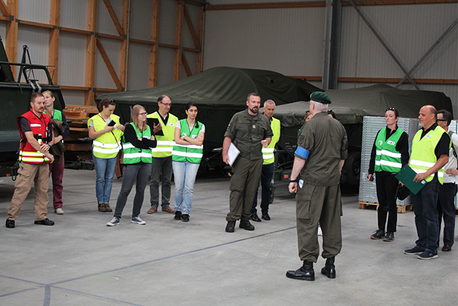 Depot-Errichtung und Inventarisierung